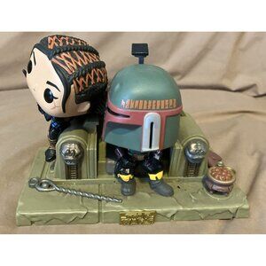 Pop! Moments Mandalorian Boba Fett & Fennec Shand Funko Pop! Bobbleheads